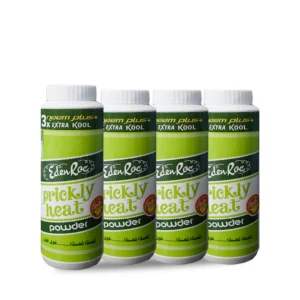 Eden Roc Pack of 4 Prickly Heat Powder Neem Plus