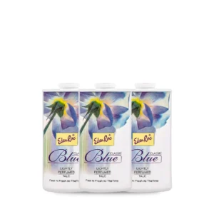 Eden Roc Pack of 3 Blue Classic Perfumed Talc