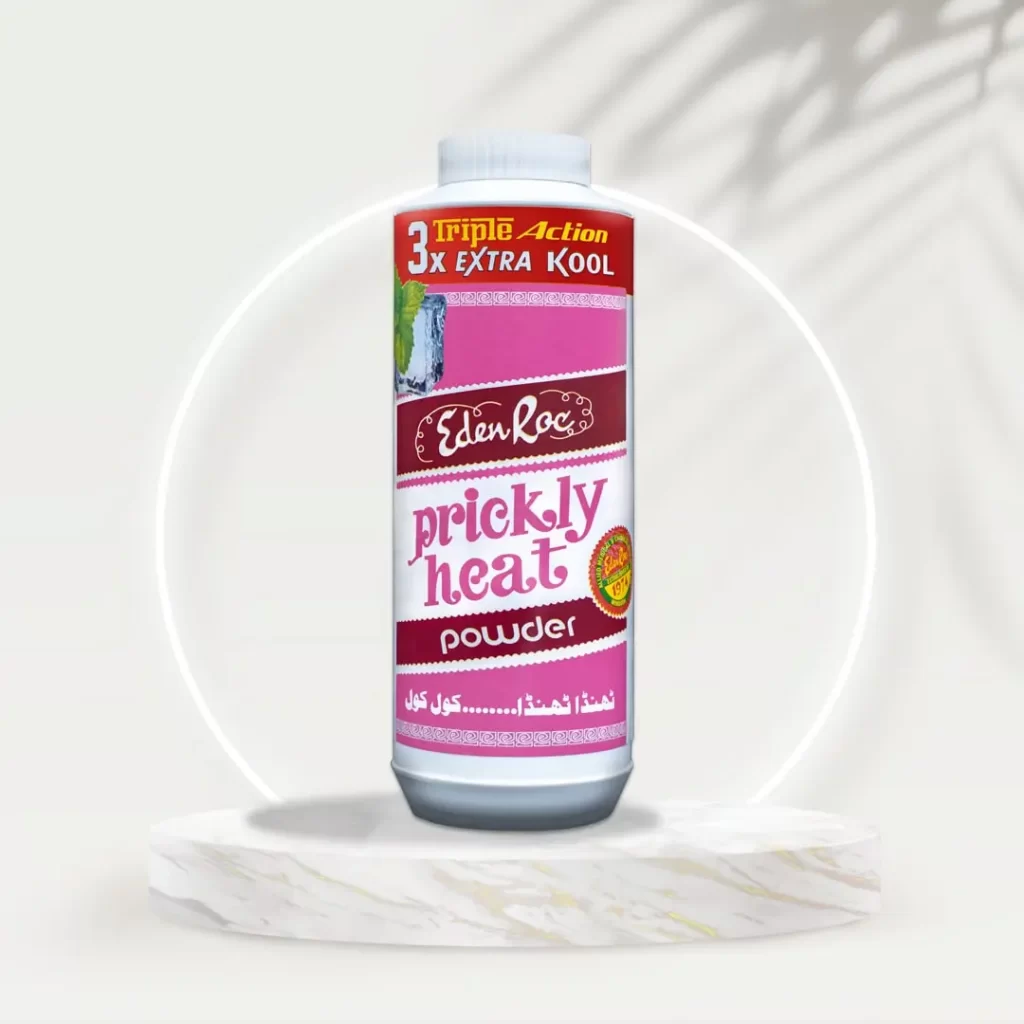 Understanding Prickly Heat: Causes, Symptoms, and Prevention with Eden Roc Prickly Heat Powder!